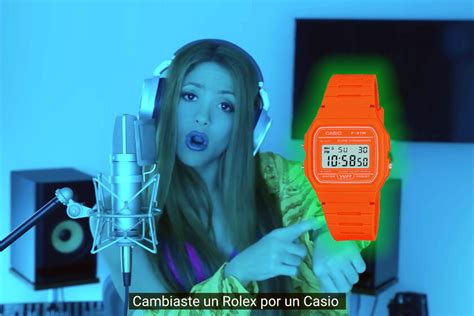 Shakira, no hay nada malo en tener un Casio: cómo sus relojes le 